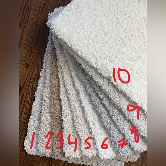 (7) 27.5inches x 17 inches Grey Shaggy Rug/Mat - Picture 5 of 5